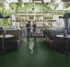 Forbo Marmoleum Decibel on Order 335935 bottle green фото 2 | FLOORDEALER